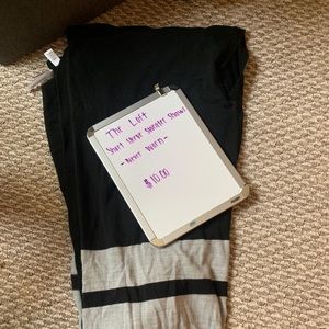 The loft short sleeve sweater shawl